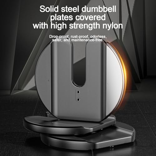 Adjustable Dumbbell Set for Home Gym Fitness Equipment | Free Weights Dumbbells Set for Men and Women Home Strength Tr