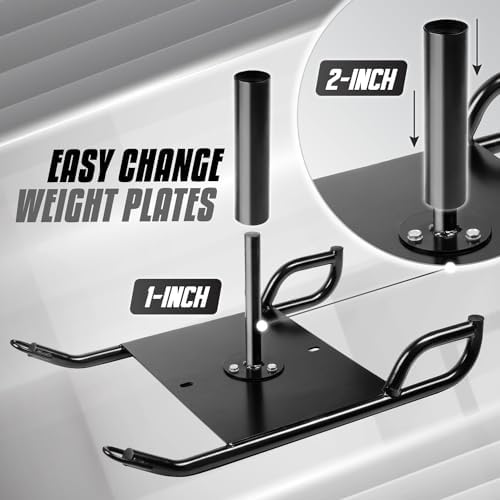 Yes4All Weighted Sled for Speed Improvement and Athletic Exercise | Yes4All Weighted Training Pull Sled with Steel Buck