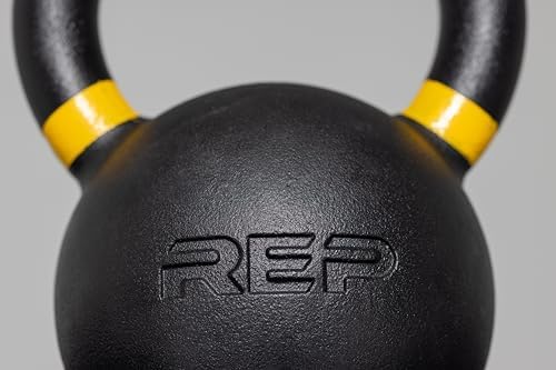 REP Fitness Adjustable Single Kettlebells, Cast Iron, Strength Training for Men and Women, Home Gym Equipment, 5lb to 50