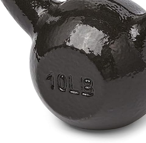 Amazon Basics Cast Iron Kettlebell for Home Gym Fitness Lovers at Home Workout | Amazon Basics Cast Iron Kettlebell for