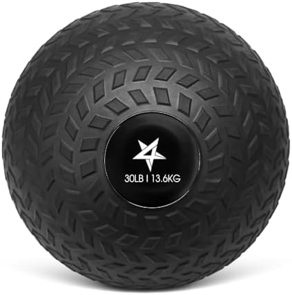 Yes4All Slam Balls, Durable PVC Sand Filled, Core Strengthening Workout Ball for Fitness Enthusiasts at Home Gym