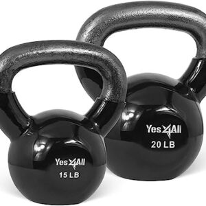 Yes4All Kettlebell, Full Body Workout, Grip Strength Training, Weights Exercises