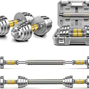 PHOEROS Adjustable Dumbbell Set - Home Gym Exercise Training Equipment PHOEREROS Adjustable Dumbbell Set - Adults Women