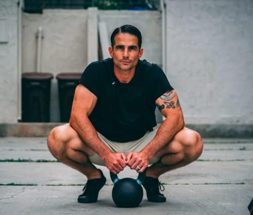 Kettlebell Kings Powder Coated Kettlebell Weights - 9-97 lb Strength Training Kettlebells for Men and Women - Home Gym E