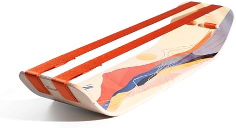 Gibbon SlackBoard Balance Board for Kids & Adults - 1 & 2 Line Options - Core Workout & Standing Desk Exercise Tool - Ho