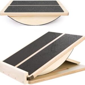 Professional Adjustable Incline Slant Board for Calf Stretching | Calf Stretcher with Multiple Incline Angles for Athle