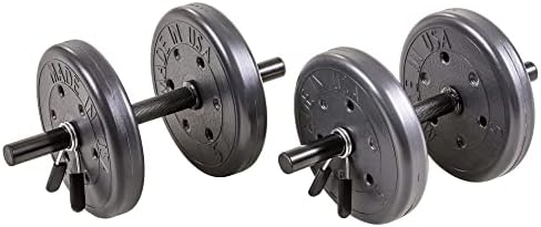 US Weight 105 Pound Adjustable Barbell Set for Home Gym Athletes | US Weight 105 Pound Full 6 Ft Barbell Set with Dumbb