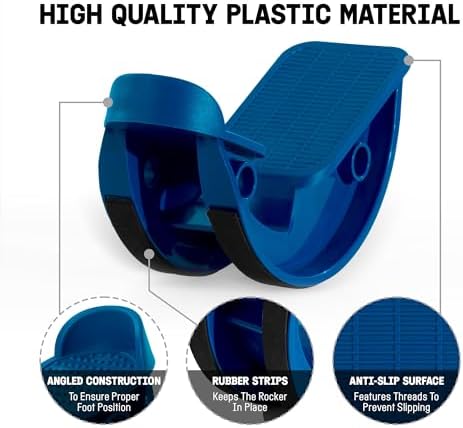 Yes4All Foot Rocker, Effective Calf Stretching and Foot Massager Stretcher for Plantar Fasciitis Relief, Improved Flexib