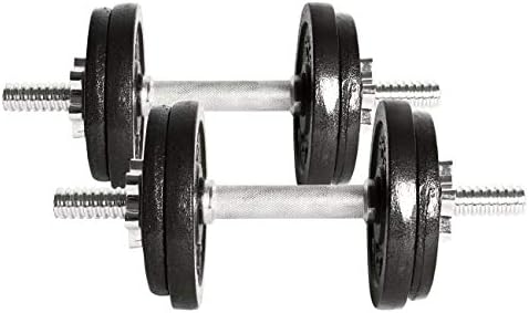 CAP Barbell Adjustable Dumbbell Weight Set for Home Gym Fitness Lovers | Ideal for Home Workouts and Muscle Building |