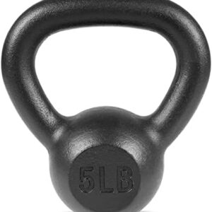 ProsourceFit Solid Cast Iron Kettlebells for Full Body Workout | ProsourceFit Fit Solid Cast Iron Kettlebells for Home
