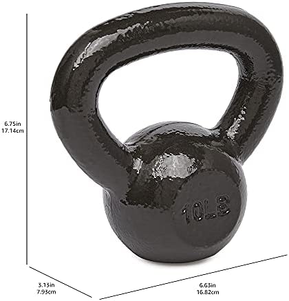 Amazon Basics Cast Iron Kettlebell for Home Gym Fitness Lovers at Home Workout | Amazon Basics Cast Iron Kettlebell for