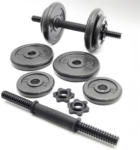 CAP Barbell Adjustable Dumbbell Weight Set for Home Gym Fitness Lovers | Ideal for Home Workouts and Muscle Building |