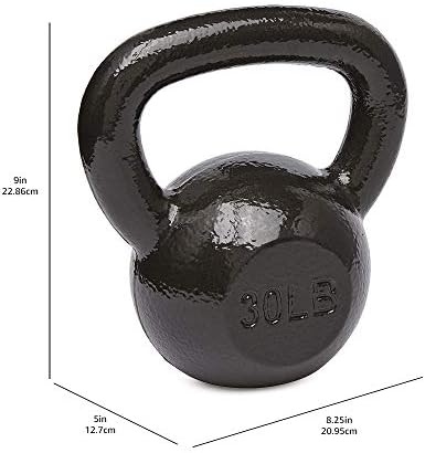 Amazon Basics Cast Iron Kettlebell for Home Gym Fitness Lovers at Home Workout | Amazon Basics Cast Iron Kettlebell for