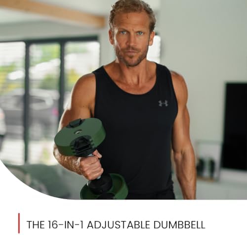 NUOBELL Adjustable Dumbbells 5-80 lbs: Versatile & Space-Saving, Perfect for Home Gym Enthusiasts & Workouts