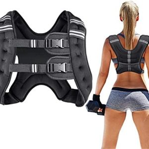 Prodigen Weighted Vest for Women and Men 8 12 16 20 25 30 Lbs for Strength Training and Cardio