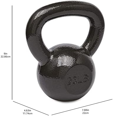 Amazon Basics Cast Iron Kettlebell for Home Gym Fitness Lovers at Home Workout | Amazon Basics Cast Iron Kettlebell for