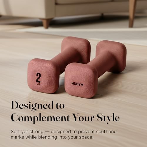SafeGrip Square Dumbbells Anti Slip Handles for Home Workouts | WeGym SafeGrip Square Dumbbells Stable Design Prevents