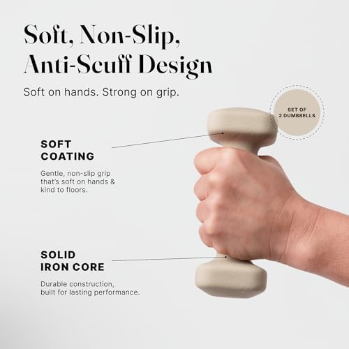 SafeGrip Square Dumbbells Anti Slip Handles for Home Workouts | WeGym SafeGrip Square Dumbbells Stable Design Prevents