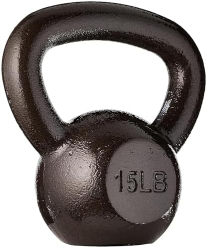 Amazon Basics Cast Iron Kettlebell for Home Gym Fitness Lovers at Home Workout | Amazon Basics Cast Iron Kettlebell for