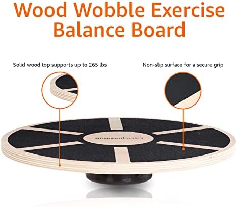 Amazon Basics Wooden Balance Trainer Board