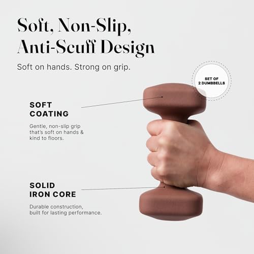 SafeGrip Square Dumbbells Anti Slip Handles for Home Workouts | WeGym SafeGrip Square Dumbbells Stable Design Prevents