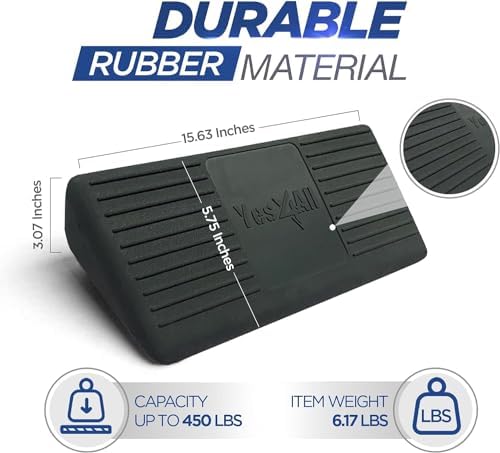 Yes4All Ankle Calf Stretcher for Mobility & Flexibility, Anti-Slip & Ergonomic Design, Suitable for Home Workouts (450l