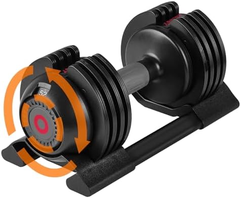 Adjustable Dumbbell Set for Home Gym Enthusiasts | Adjustable Dumbbells with Weight Plates for All Levels | Adjustable