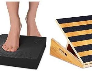 Yes4All Combo Extra Large Balance Pad (Black) for Core Strength Training and Desk Work Yes4All Combo Extra Large Balan