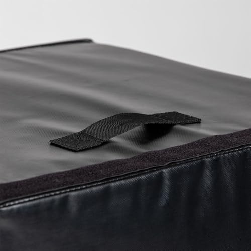 Titan Fitness 12" Stackable Soft Foam Plyometric Box for Home Gym Training | High Density EPE Foam Core Plyo Box for Bo