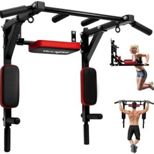 Yes4All Multifunctional Wall Mounted Pull Up Bar for Home Gym Workout Strength Training | Yes4All Home Gym Multifunctio