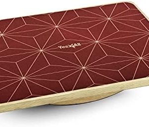 Yes4All Professional Rocker Wooden Balance Board for Standing Desk_users Standing Desk Enthusiasts and Office Workers |
