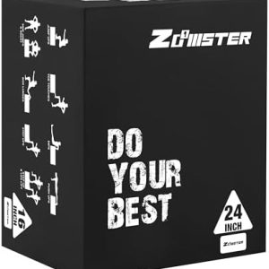 Zoomster 3-in-1 Foam Plyometric Jump Box | HIIT | Fitness Enthusiasts | Home Workout | Weighted Stepup and Push Press |