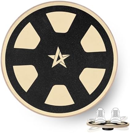 Yes4All Versatile Wooden Wobble Balance Board, Core Training, Exercise Balance Stability Trainer