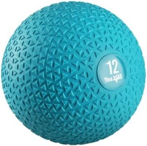 Yes4All Slam Balls, Durable PVC Sand Filled Workout Ball, Core Strengthener for Fitness Enthusiasts at Home or Gym, 10-4