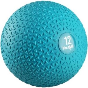 Yes4All Slam Balls, Durable PVC Sand Filled Workout Ball, Core Strengthener for Fitness Enthusiasts at Home or Gym, 10-4