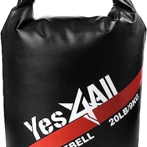 Yes4All Adjustable Sand Kettlebell for Fitness Enthusiasts - Perfect for Home Workouts and Gyms | Yes4All Heavy Duty Sa