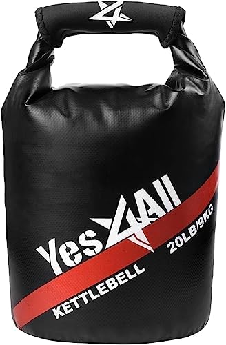 Yes4All Adjustable Sand Kettlebell for Fitness Enthusiasts - Perfect for Home Workouts and Gyms | Yes4All Heavy Duty Sa