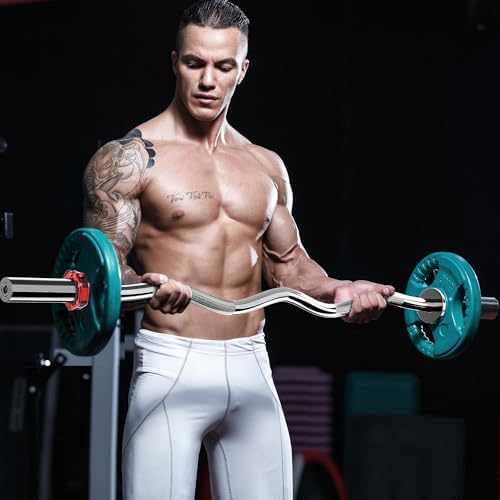 Olympic Barbell for Weightlifting 700LB, Fitness Buffs, Home Gym, Strength Training, 9'9" Long