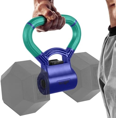 Yes4All Kettlebells Grip, Dumbbell Grip Handle, Kettlebell for Home Gym, Convert Dumbbells into Kettlebells for Home Wor