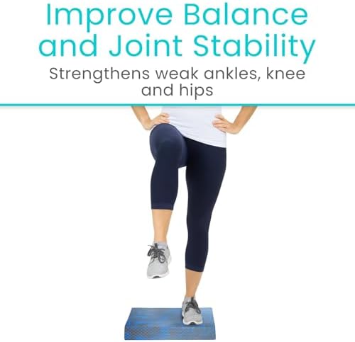 Vive Balance Pad - Foam Large Yoga Mat for Stability Training and Rehabilitation | Vive Balance Pad - Perfect Chair Cus