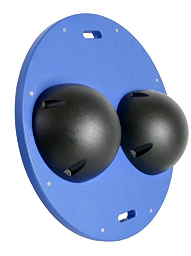 CanDo Blue Balance Board 14x18 Inch, |5 Inch Height for Adults at Home and Gym Fitness Exercises