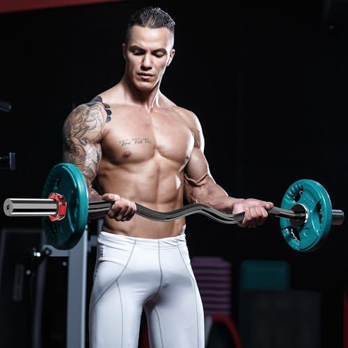 Olympic Barbell for Weightlifting 700LB, Fitness Buffs, Home Gym, Strength Training, 9'9" Long