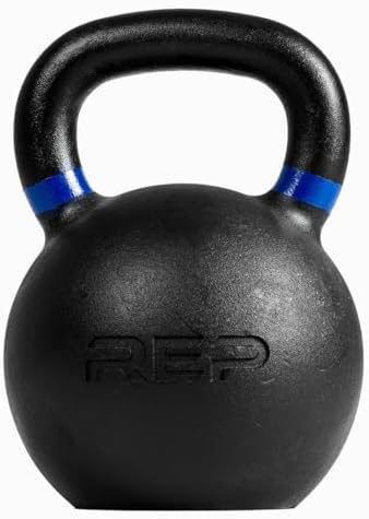 REP Fitness Adjustable Kettlebell Set and Singles, 4kg to 24kg Range for Home Gym Power Workout, Strength Training, Free