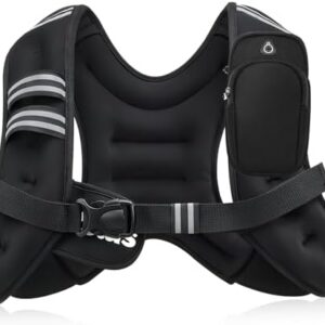 ZELUS Weighted Vest, 16lb for Workout and Strength Training ZELUS Weighted Vest, 25lb for Muscle Building and Weightli