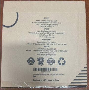 StrongTek Professional Balance Pad - High-Density TPE Foam Knee Pad, Non-Slip & Water-Resistant, for Balance Training, P