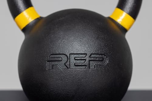 REP Fitness Adjustable Kettlebell Set and Singles, 4kg to 24kg Range for Home Gym Power Workout, Strength Training, Free