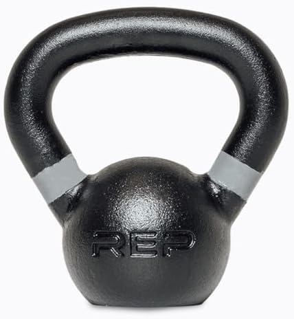 REP Fitness Adjustable Kettlebell Set and Singles, 4kg to 24kg Range for Home Gym Power Workout, Strength Training, Free