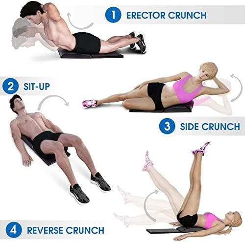Yes4All Abdominal Exercise Pads for Core Training and Back Stretching Sit Up Mat | Yes4All Foldable Ab Workout Equipmen