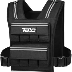 Men and Women Adjustable Weighted Vest 30lbs for Strength Training and Running Women Adjustable Weighted Vest 30lbs wi