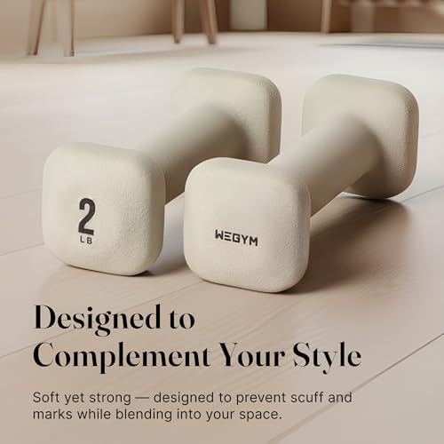 SafeGrip Square Dumbbells Anti Slip Handles for Home Workouts | WeGym SafeGrip Square Dumbbells Stable Design Prevents